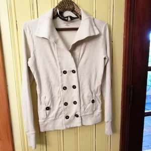 Banana Republic Double Breasted Knit Jacket, Small